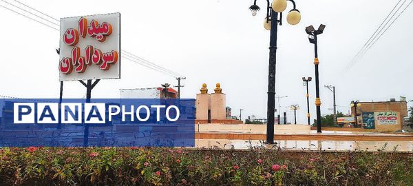 بارش باران فاریاب را شست و هوای غبار آلود پاک شد