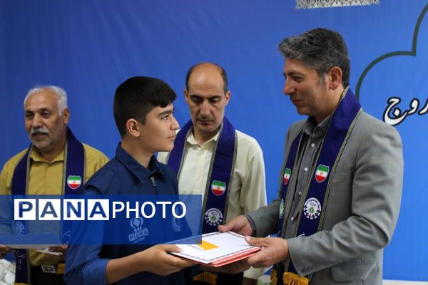 تقدیر مدیر آموزش و پرورش فاروج از خبرنگاران پانا