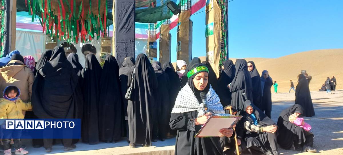 هرچگان میزبان شهید گمنام؛ تجدید عهد مردم با آرمان‌های ایثار