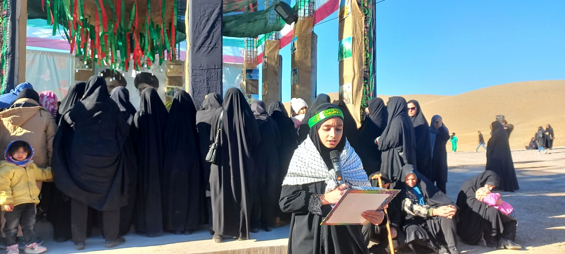 هرچگان میزبان شهید گمنام؛ تجدید عهد مردم با آرمان‌های ایثار