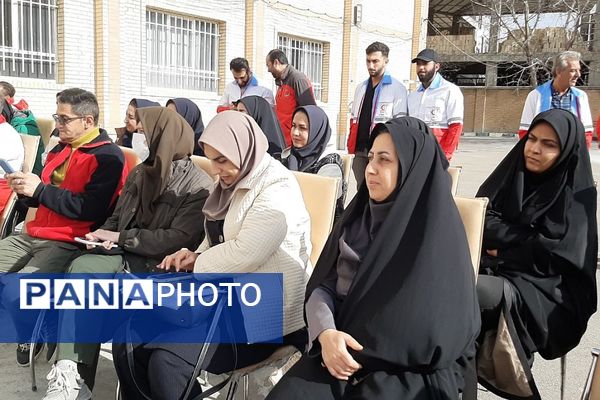بیست و ششمین مانور سراسری زلزله و ایمنی در شهرستان فیروزکوه