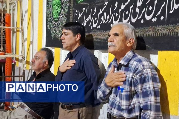 عزاداری سالار شهیدان شب سوم محرم در دبیرستان شهید دستغیب ناحیه۳ شیراز 