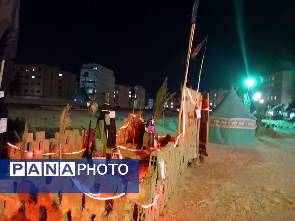برگزاری مراسم شب تاسوعای حسینی