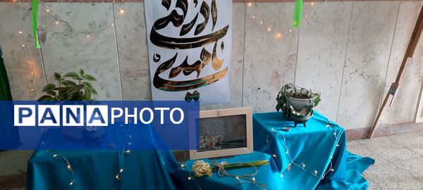 افتتاح سیزدهمین دوره نمایشگاه مدرسه انقلاب دبیرستان هفده شهریور شهرستان فیروزکوه