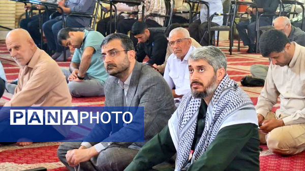 مشارکت آموزش و پرورش بابلسر در نماز جمعه
