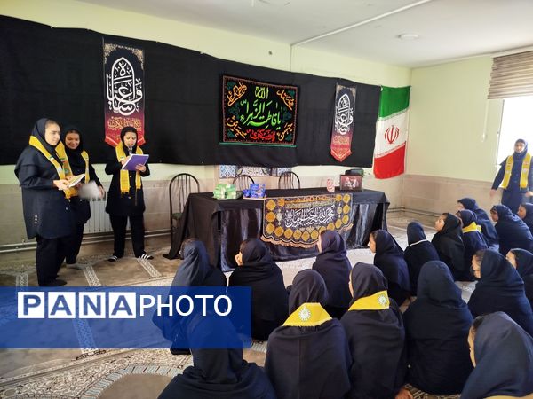 لحظات فاطمی در مدرسه شهید قنبری لاله تبریز