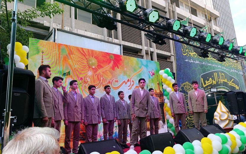 جشن بزرگ امام رضایی‌ها در پایتخت