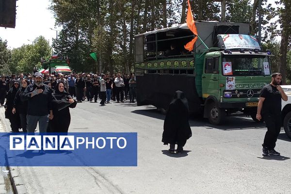 مراسم تشییع پیکر مطهر شهیدان حسن شریفی  و  محمد شاهوردی در ملارد  برگزار شد