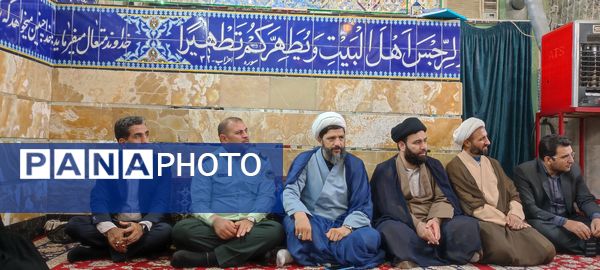 آیین غبارروبی مزار امامزاده حمزه رضا(ع) و همایش روز خبرنگار در شهر زیارت شهرستان شیروان