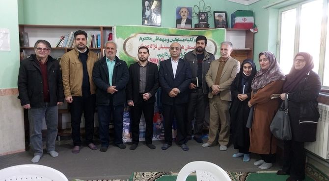 جلسه هیئت امنای پژوهشسرای دکتر حسابی بندپی غربی