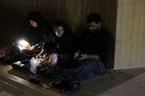 مراسم احیاء شب نوزدهم ماه رمضان در کوه خضر نبی(ع)-1