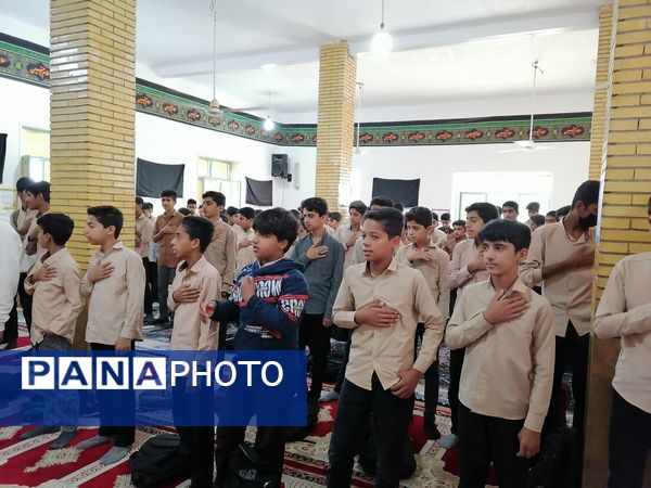 مراسم ایام فاطمیه دوم در مدارس سندرک