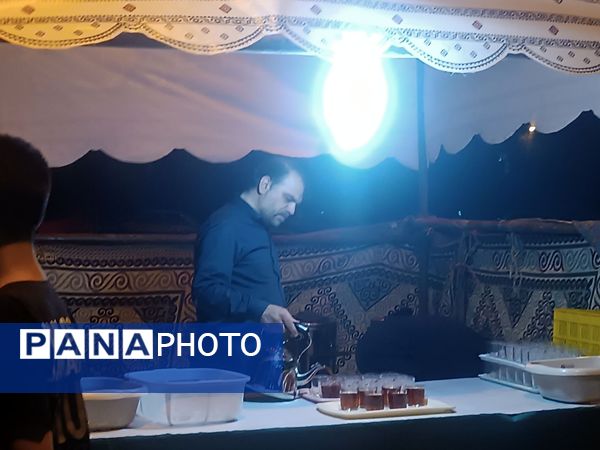 شب پنجم عزاداری در هیئت انصارالحسین نیشابور 