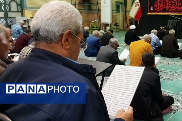 عطر ندبه در مسجد کاووسیه صاحب‌الزمان؛ زمزمه‌هایی که دل‌ها را روشن کرد