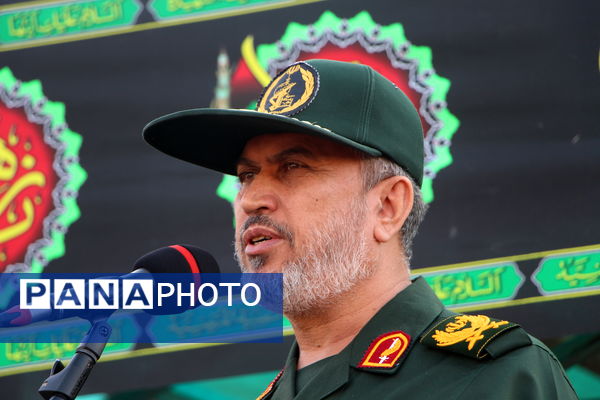 مراسم استقبال ار هفت شهید گمنام در یزد 