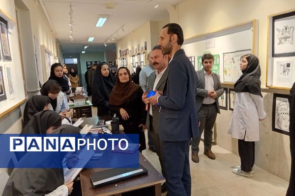 بازدید از هنرستان آفرینش پردیس