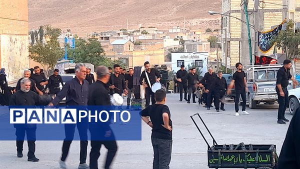 عزاداری باشکوه مردم شهر بن 