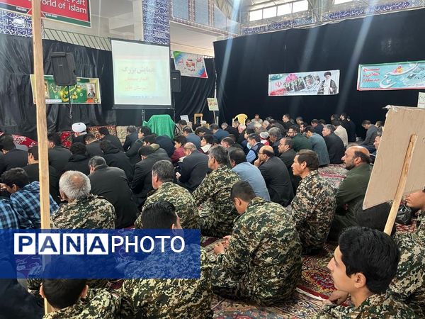 حضور پرشور دانش‌آموزان مدارس خاتم در رزمایش اقتدار بسیجیان