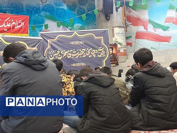 نشست صمیمانه خادمان افتخاری چایخانه حضرت قاسم بن الحسن(ع) در مشهد مقدس