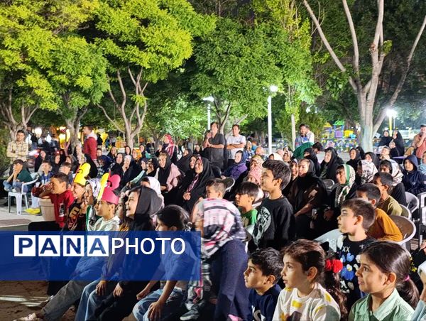 جشن دهه کرامت و ولادت امام هشتم شیعیان در پارک نیلوفر آبی مشهد مقدس