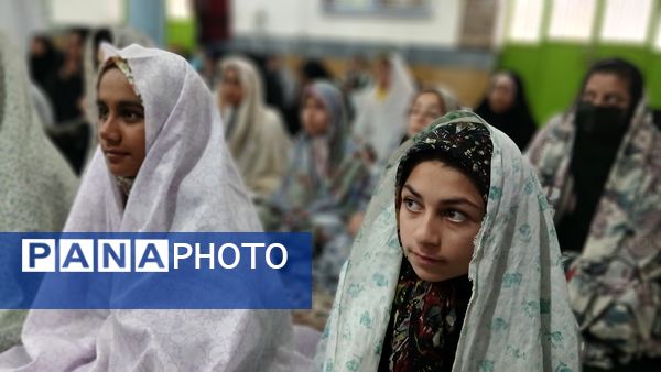 جوانه‌های بندگی در دیشموک؛ حضور پرشور دختران در اعتکاف