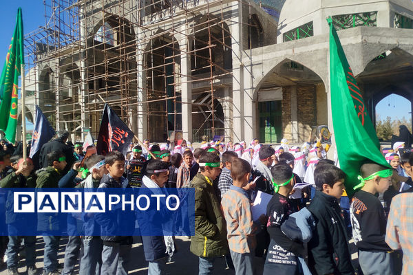 همایش نوگلان فاطمی در شهر بهمن