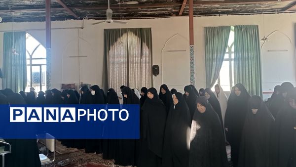 برگزاری مراسم تشییع نمادین پیکر حضرت فاطمه(س)در امامزاده سید محمد(ع)کاشمر