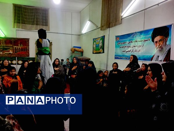 برگزاری شب دوم محرم در روستای ممراباد
