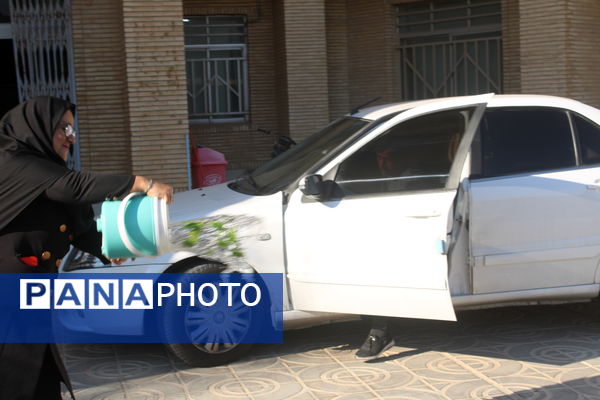 اعزام دانش‌آموزان پیشتاز استان بوشهر به مشهد مقدس