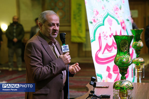 حضور وزیر آموزش و پرورش در جمع دانش‌آموزان معتکف