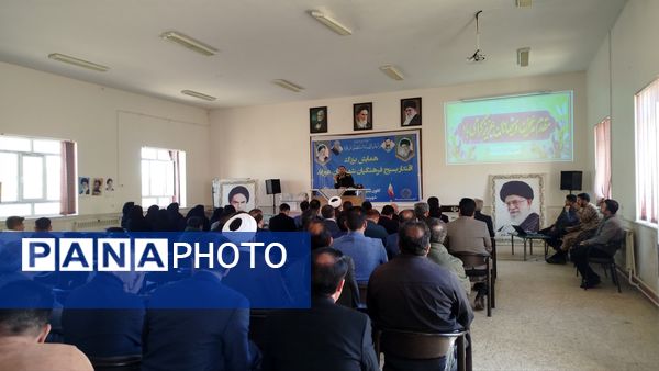 همایش بزرگ اقتدار بسیج فرهنگیان در شهرستان هوراند