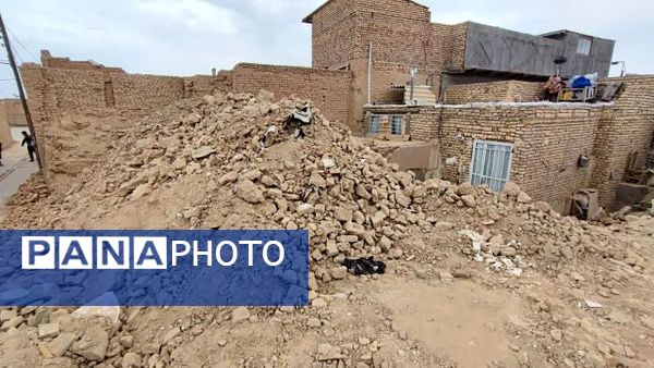 مغان روستایی  زلزله زده و غریب  بدون خبرنگار در کاشمر