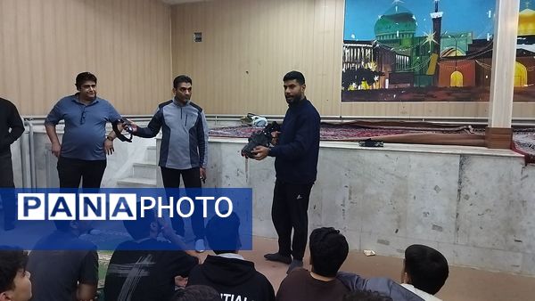 مسابقه لیزرتگ دبیرستان شاهد ابوذر غفاری