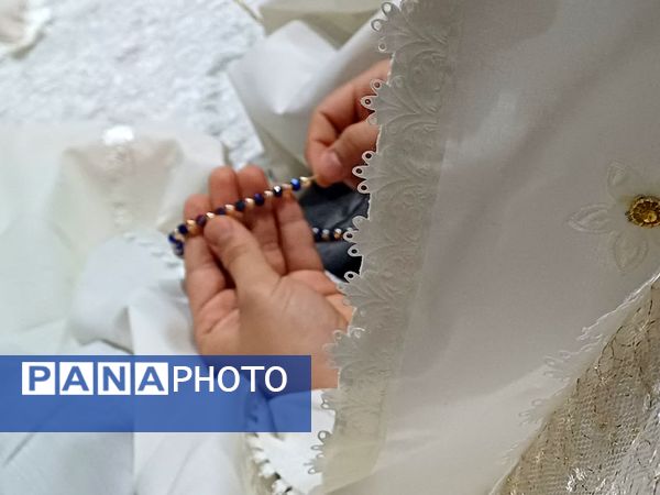 مراسم معنوی اعتکاف در مجموعه رستگاران شهرستان برخوار  