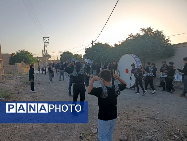 عزاداری هم نوا با علمدار کربلا 