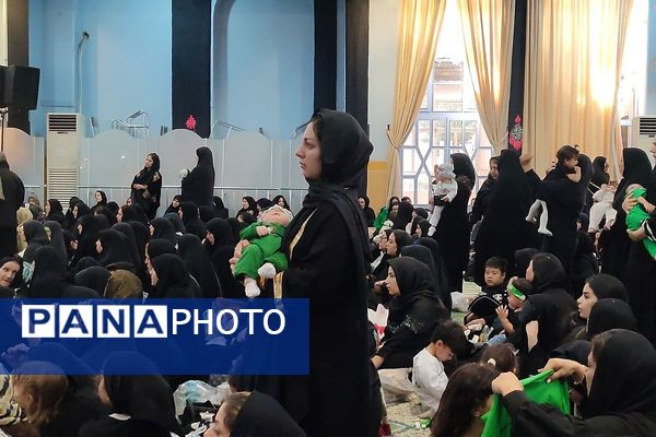 مصلی رباط‌کریم میزبان آیین شیرخوارگان حسینی