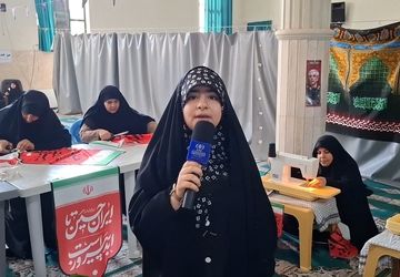 برگزاری پویش نذر پرچم، نماد همدلی مردم ایران واقتدار ملی در فولادشهر
