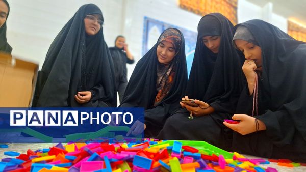 برگزاری مسابقه چالشی دومینو دانش‌آموزان دختر شهرستان لنده