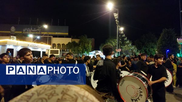 جلوه‌ای از شب‌های محرم در بجنورد 
