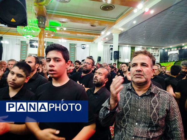 سوگ در فروتقه؛ عاشقان حسینی در سوگ سقای کربلا اشک ماتم ریختند
