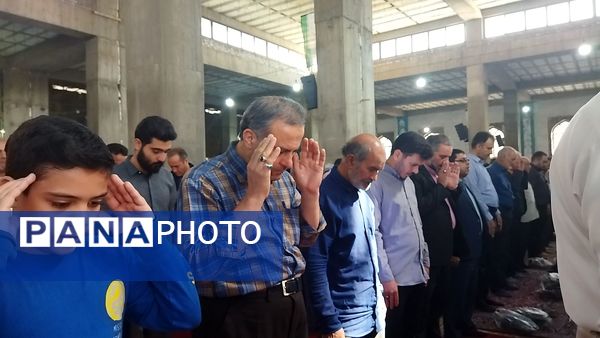 نماز عبادی و سیاسی جمعه همزمان با آغاز هفته نیروی انتظامی در نیشابور