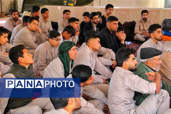 خدمت در مسیر «طریق‌الشهدا» در سالگرد حاج قاسم