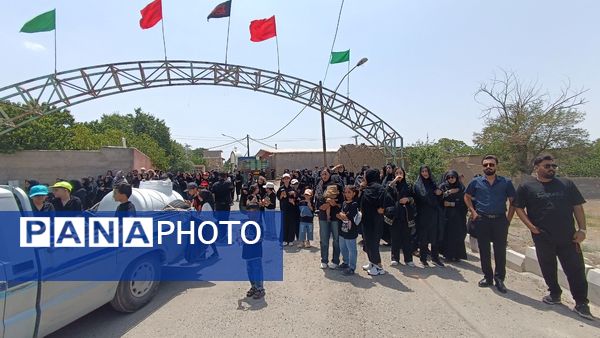 مراسم تاسوعای حسینی در آستانه سید سلطان فقیه‌الدین