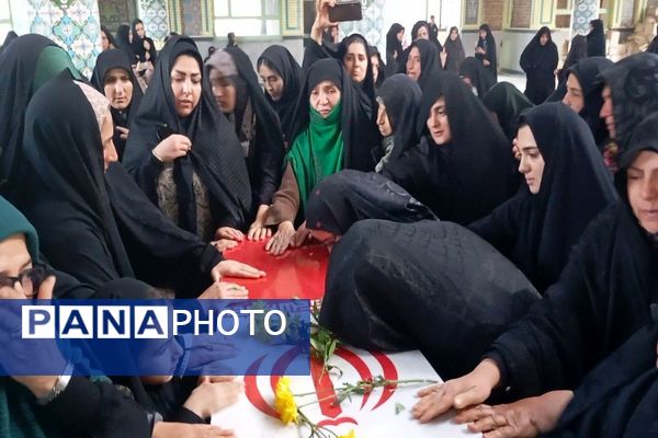 حضور شهید گمنام فاطمی در شهر بار نیشابور