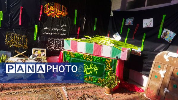 وداع شور انگیز با شهید گمنام در مدارس شهرستان اسکو