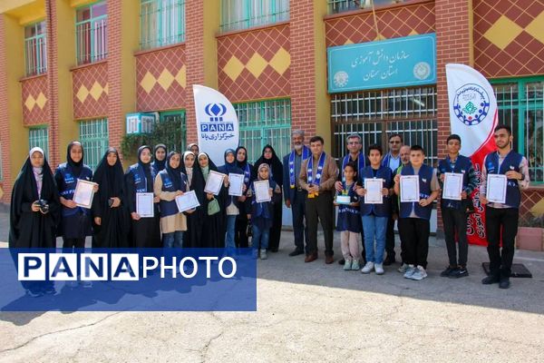 حضور مدیرکل آموزش و پرورش استان سمنان در جمع خبرنگاران پانا شهرستان سمنان