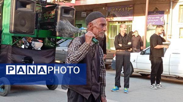 از کوچه تا خیابان، شهر بن غرق در عزای حسین بن علی(ع)