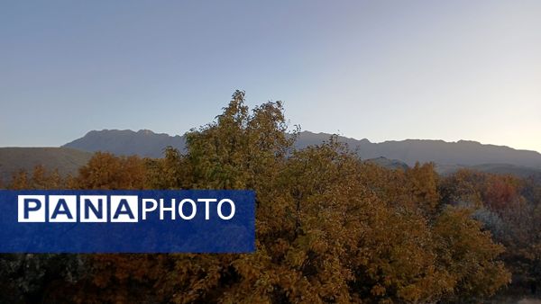 نگاهی کوتاه به طبیعت پاییزی امامزاده بابا پیر احمد (ع) شهرستان بن 