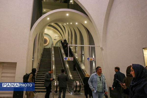 آیین بهره‌برداری از ایستگاه متروی «مریم مقدس»