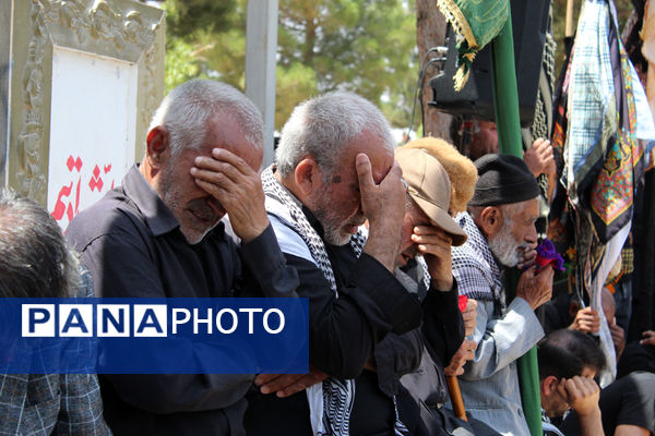 عزاداری عاشورای حسینی در شهر درق